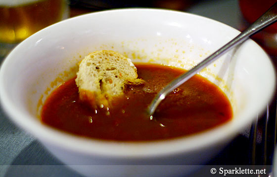 Spicy Catalan seafood soup