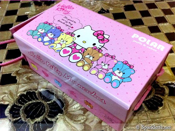 Hello Kitty mooncakes from Polar Puffs & Cakes, Singapore