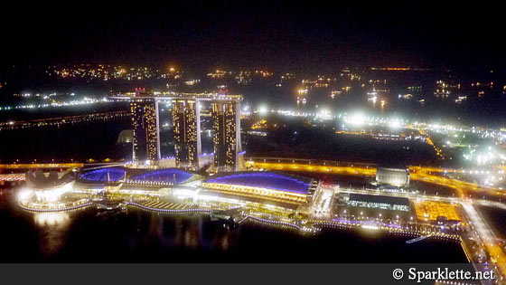 Marina Bay Sands at night