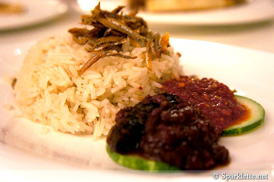 Nasi lemak rice