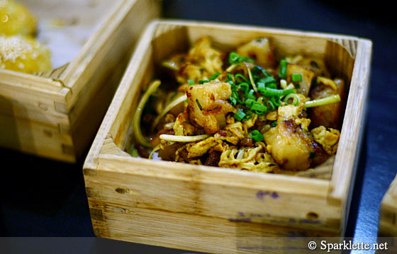 Stir-fried XO carrot cake