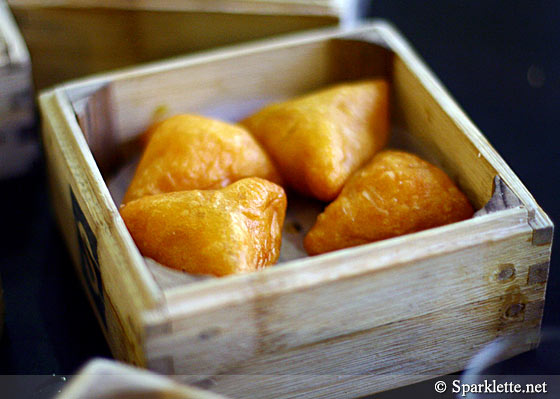 Sweet potato with red bean paste