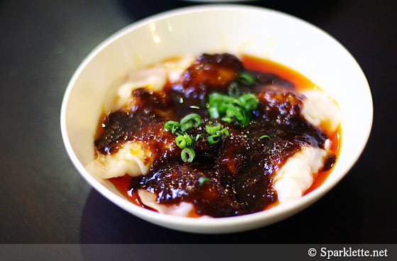 Sichuan grouper fish dumpling