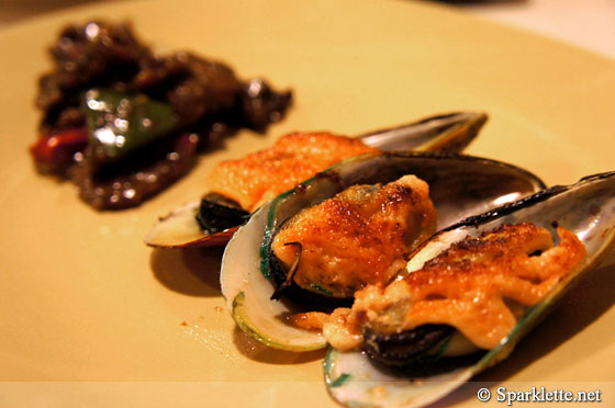 Mussel mentai