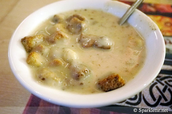 Mushroom soup