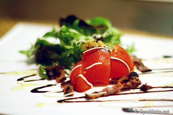 Momotaro 'Japanese tomato' salad