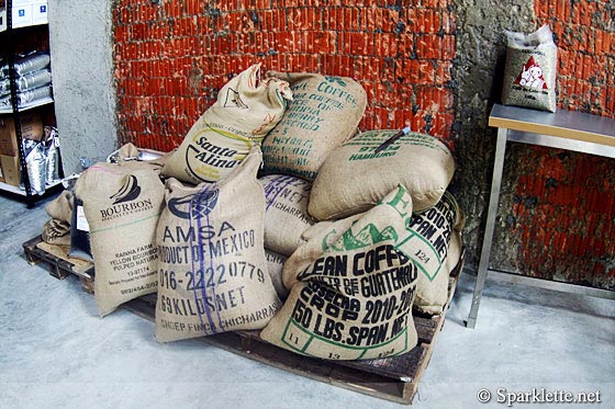 Coffee sacks