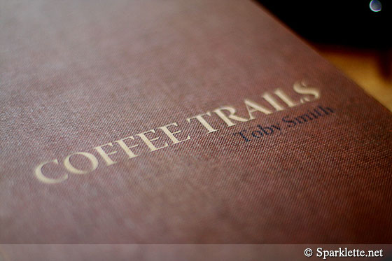 Coffee Trails book, by Toby Smith