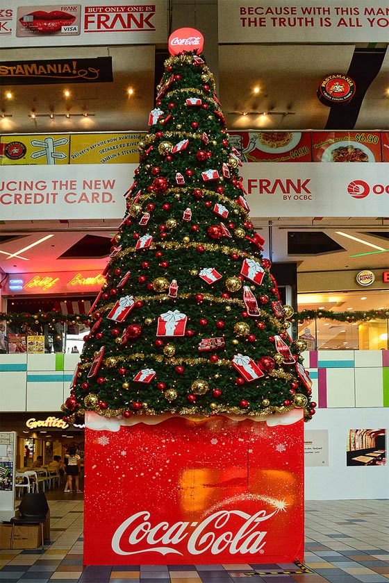 Christmas Tree of the Day #10 (2011 Edition) – Coca-Cola Christmas Tree