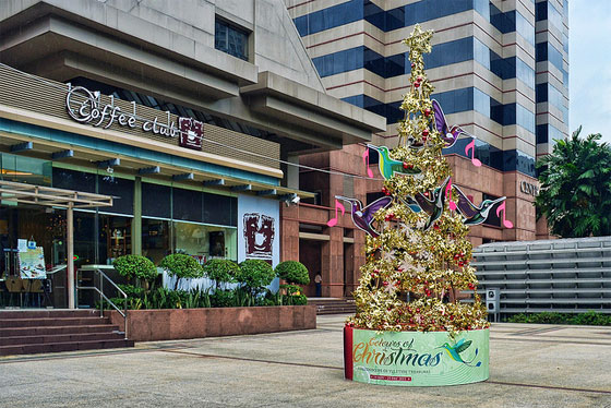 Christmas tree at Tiong Bahru Plaza, Singapore