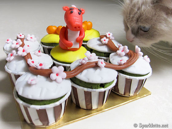 Chinese New Year cupcakes from MetroCakes, Singapore