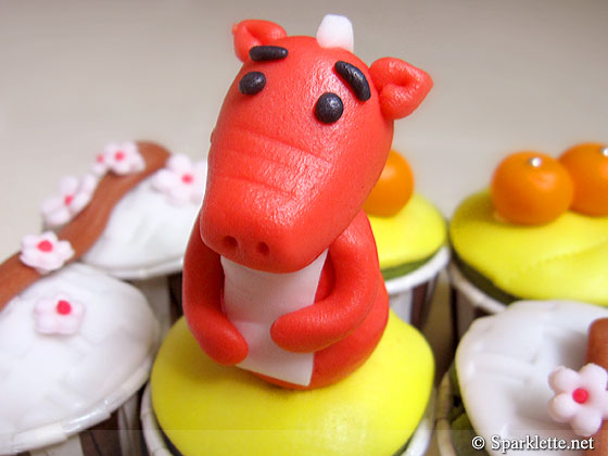 Chinese New Year cupcakes from MetroCakes, Singapore