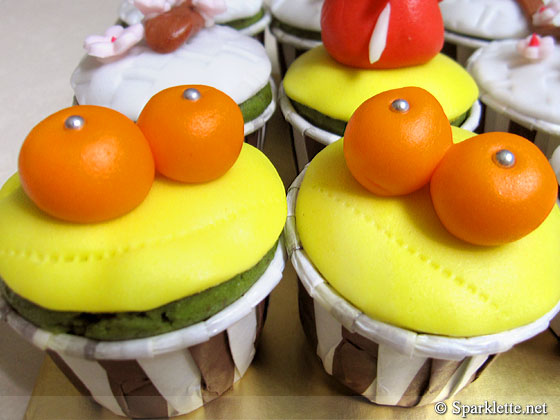 Chinese New Year cupcakes from MetroCakes, Singapore