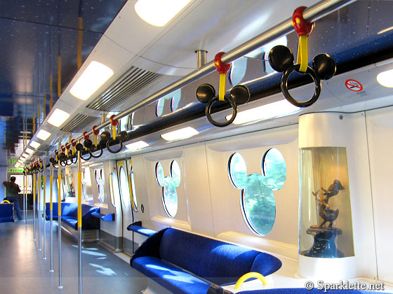 Hong Kong Disneyland - Resort Line MTR train