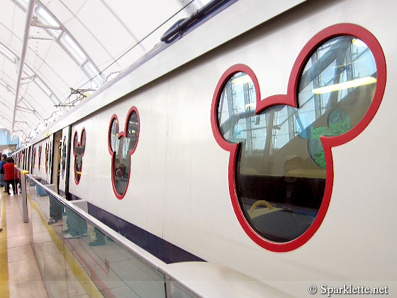 Hong Kong Disneyland - Resort Line MTR train