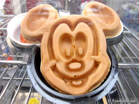 Mickey Mouse waffle