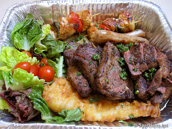 Mixed grill platter