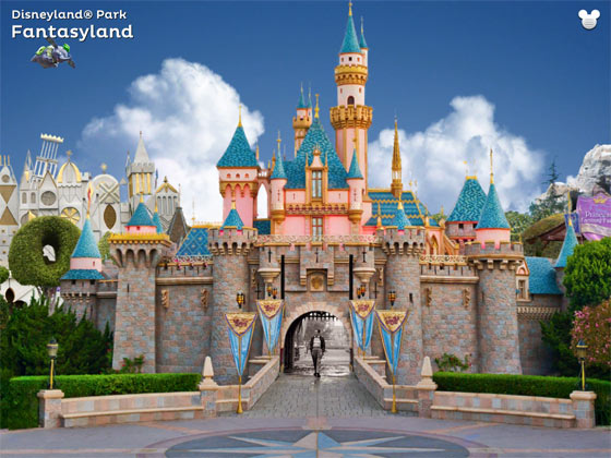 Disneyland Explorer iPad app