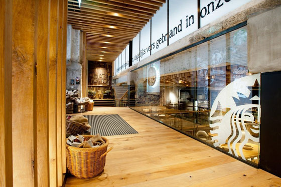 Starbucks bank concept store in Amsterdam