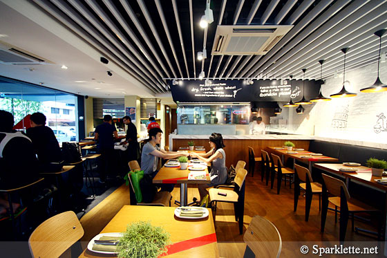 Spizza along East Coast Road, Singapore