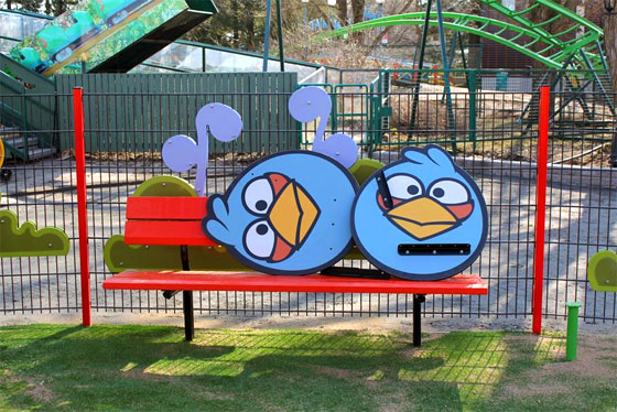 Angry Birds Land in Särkänniemi Adventure Park, Tampere, Finland