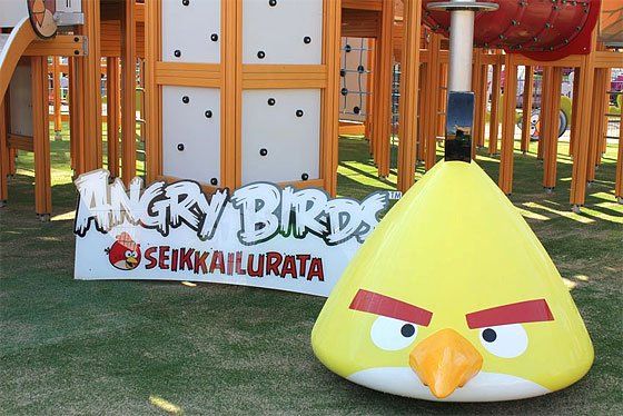 Angry Birds Land in Särkänniemi Adventure Park, Tampere, Finland