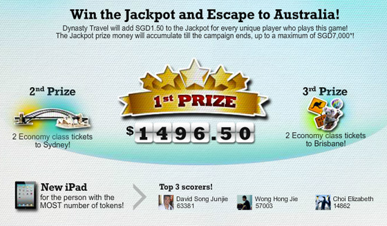 The Great Aussie Escape Facebook Game