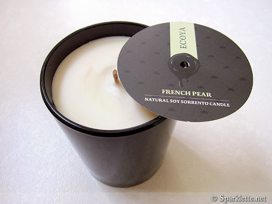 ECOYA French Pear candle
