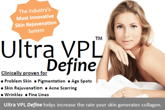 Ultra VPL Define facial treatment