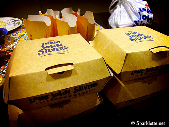 Long John Silver's food delivery