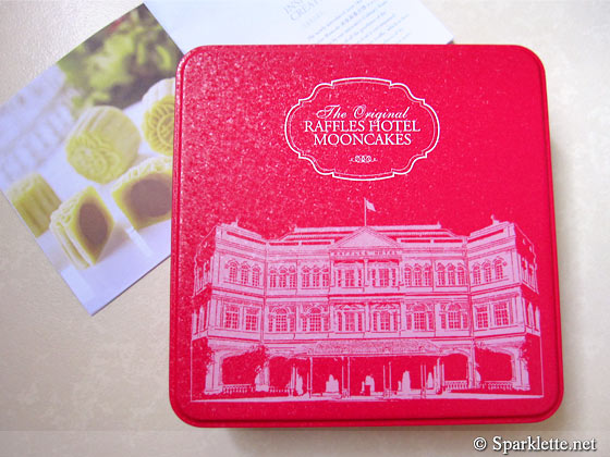 Raffles Hotel Mooncakes 2012