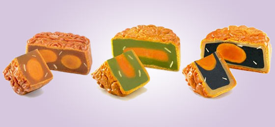 Traditional mooncakes
