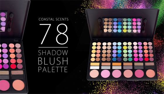 Coastal Scents 78 Shadow Blush Palette