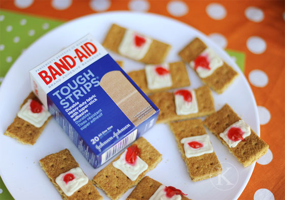Band aid crackers