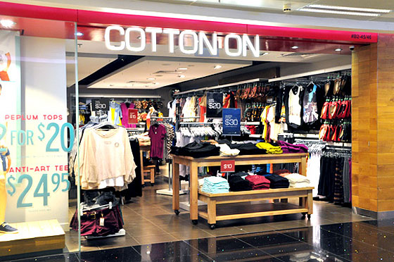 Cotton On at Changi Airport Terminal 3