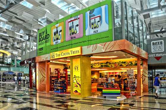 The Cocoa Trees at Changi Airport Terminal 3