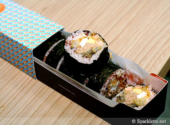 Maki-San sushi rolls