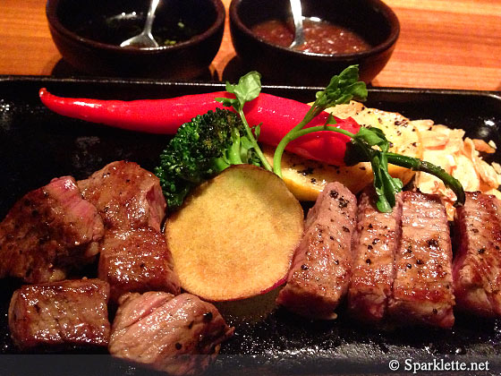 Mizayaki beef steak ajikurabe
