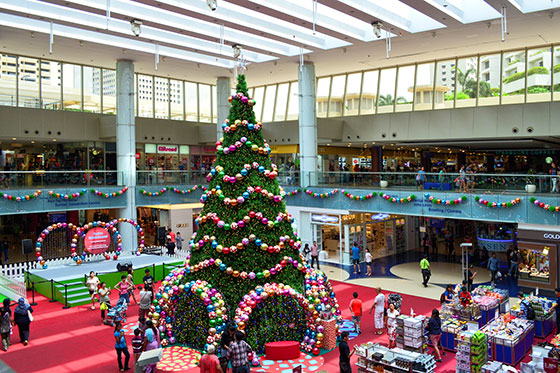 Christmas tree at Marina Square, Singapore