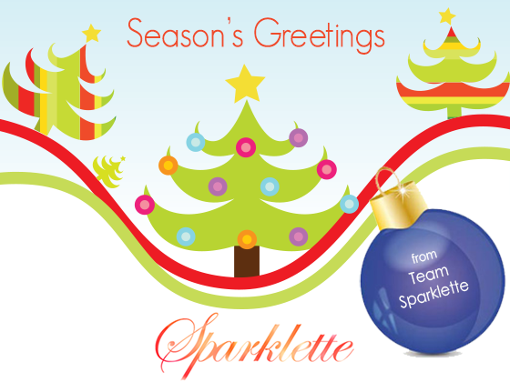 Season's Greetings from Sparklette! - Sparklette Magazine