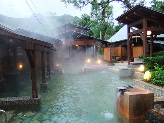 Jiaoxi Hot Spring Park, Yilan, Taiwan