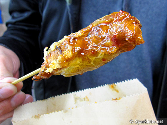 A Gong Zai Long Feng Tui at Luodong Night Market, Yilan, Taiwan