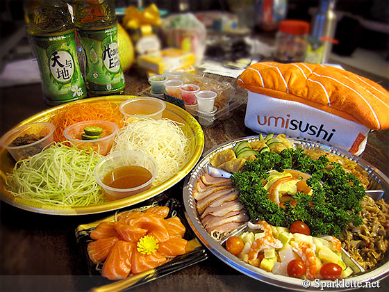 Chinese New Year Prosperity Combo from umisushi, Singapore