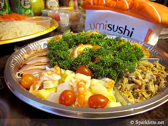 Chinese New Year Treasure Platter from umisushi, Singapore