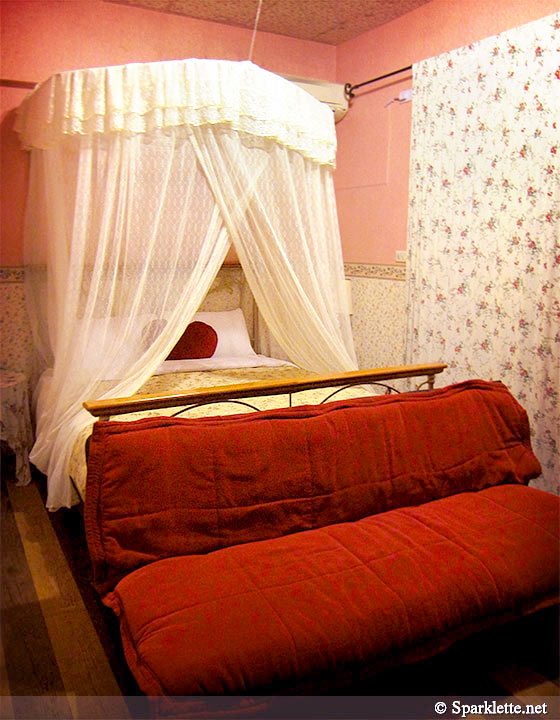 Princess room at Ilancat Country House, Yilan, Taiwan