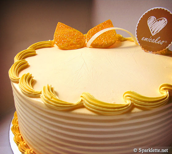 Peach Mango Sunshine cake from Emicakes