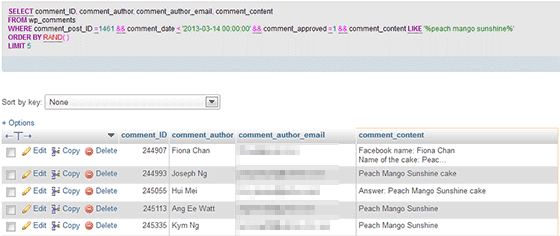 Random selection SQL Query