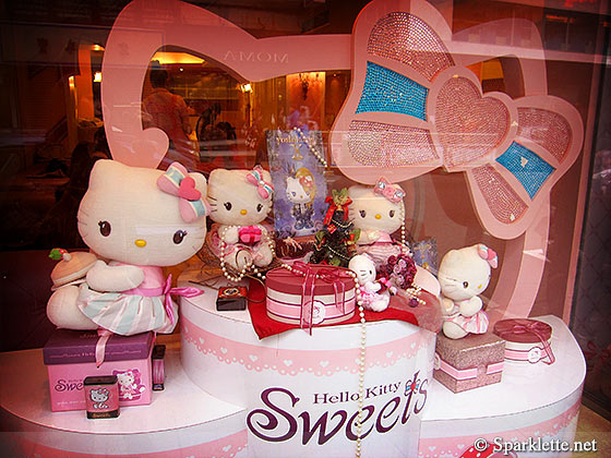 Hello Kitty Sweets Cafe in Taipei, Taiwan