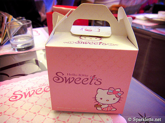 Hello Kitty Sweets Cafe in Taipei, Taiwan