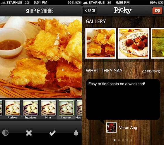 Picky iPhone App